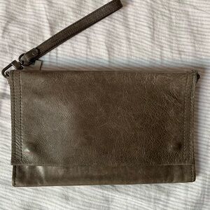 Rough and Tumble Rainah - large flip snap wallet with wristlet